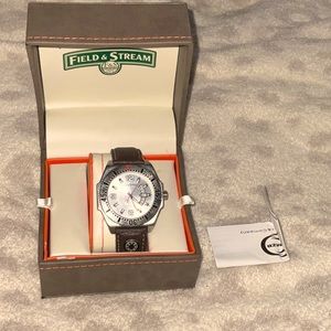 Field & Stream Brown watch with compass